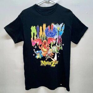 MetaZoo Games T-Shirt Dim Mak Men's Med. Black Short Sleeve Death Touch Crew Tee